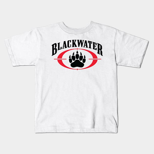 Blackwater Worldwide Kids T-Shirt by DankSpaghetti